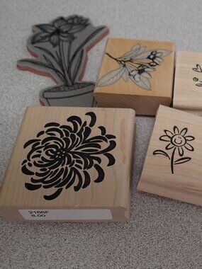Flower Stampers Set of 6